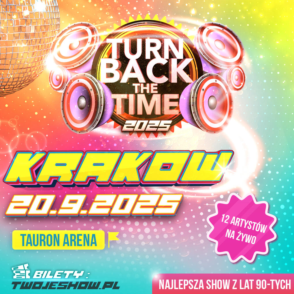 turn back the time 90's krakow